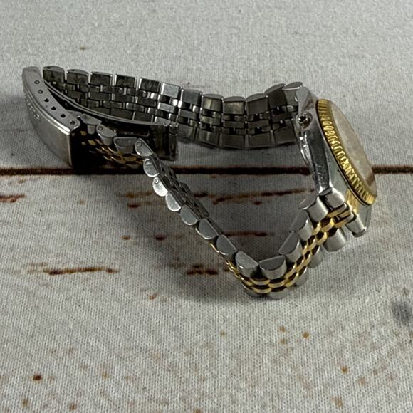 Seiko Ladies Two-Tone Day/Date Quartz Watch 7N83-0041 - Picture 5 of 5